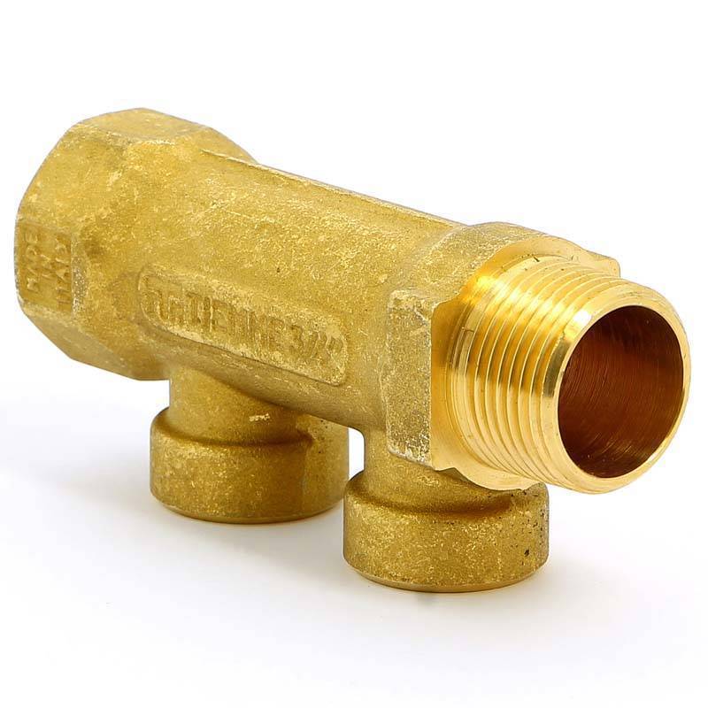 Коллектор TIEMME 3/4 НВ 2 выхода 1/2 В 36 мм 1910052