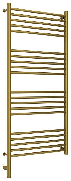 Полотенцесушитель электрический Сунержа Богема 3.0 600x1200 мм левый состаренная латунь 051-5804-1260