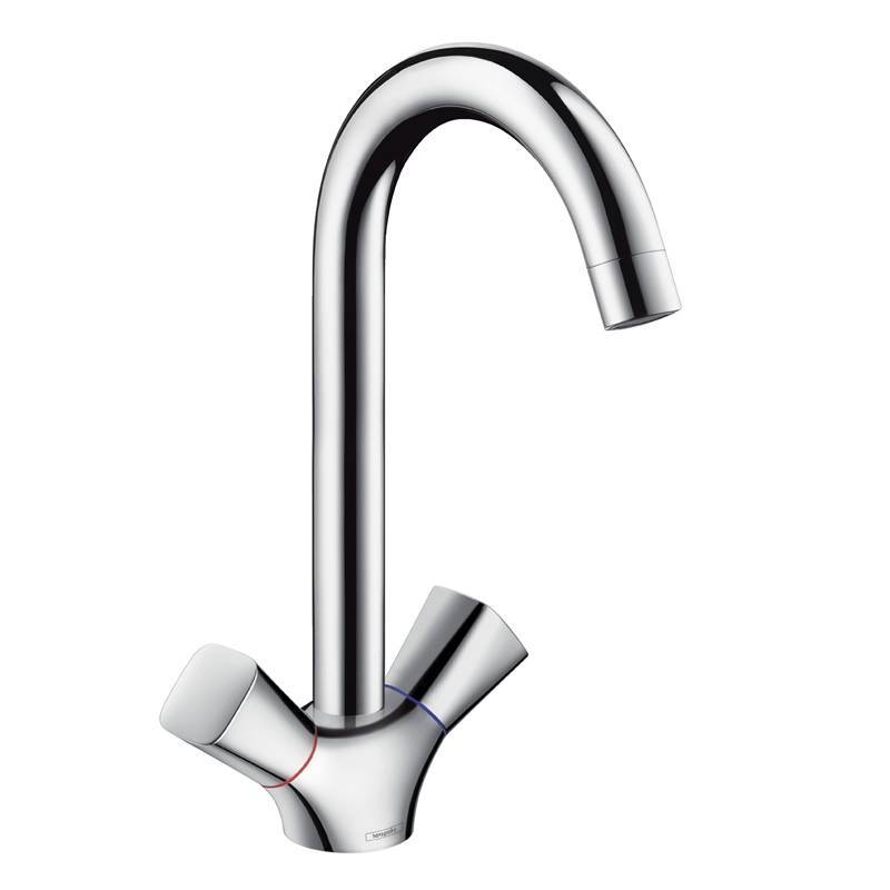 Смеситель для кухни Hansgrohe Logis двухвентильный хром 71280000