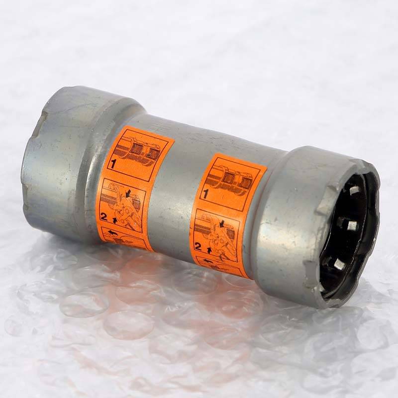 Муфта надвижная пресс Viega Megapress оцинкованная сталь 1/2 694814