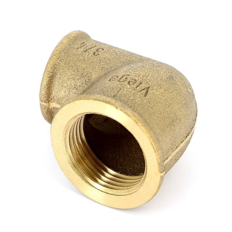 Угол 90° В-В Viega 1x3/4 бронза 320683