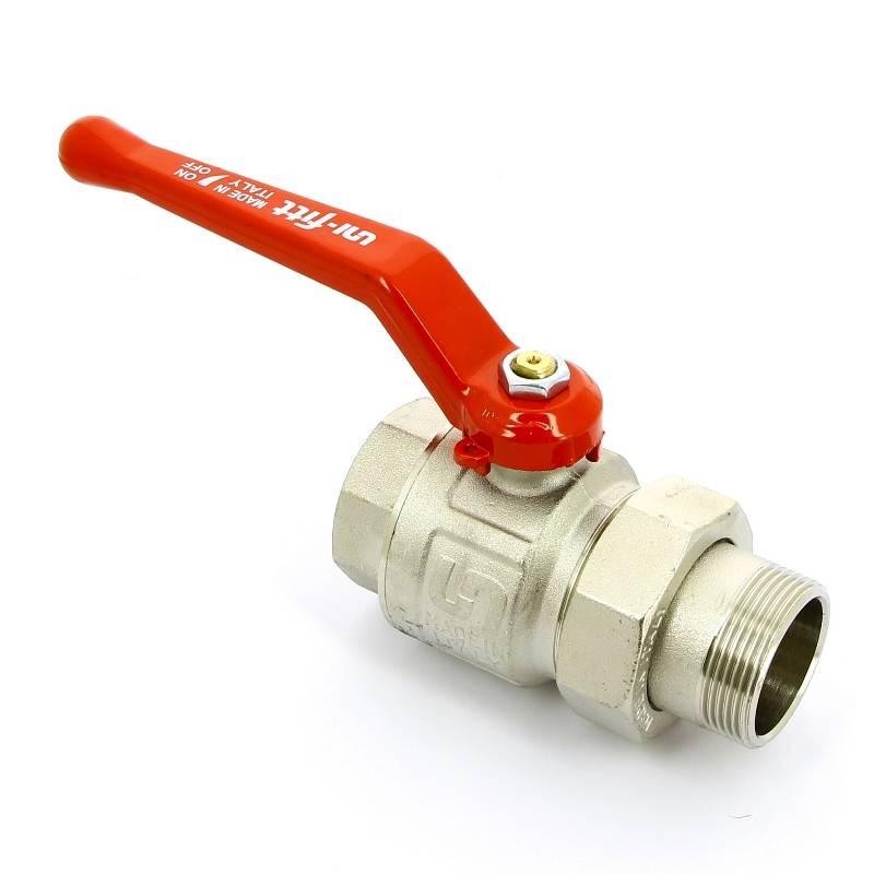 Кран шаровой полнопроходной Uni-Fitt Etalon рычаг с разъемным соединением 1 1/2 НВ 113L6000