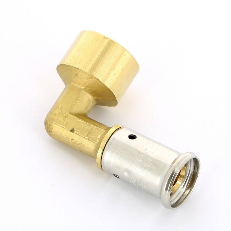 Угольник пресс Henco 16 x 1/2 ВР 6P-1604