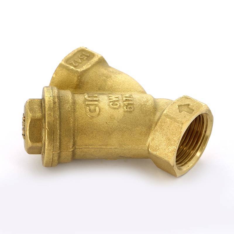 Фильтр сетчатый косой латунный Cimberio CIM 74 3/4 DN20 650 мкм CIM 74 AOT 3/4