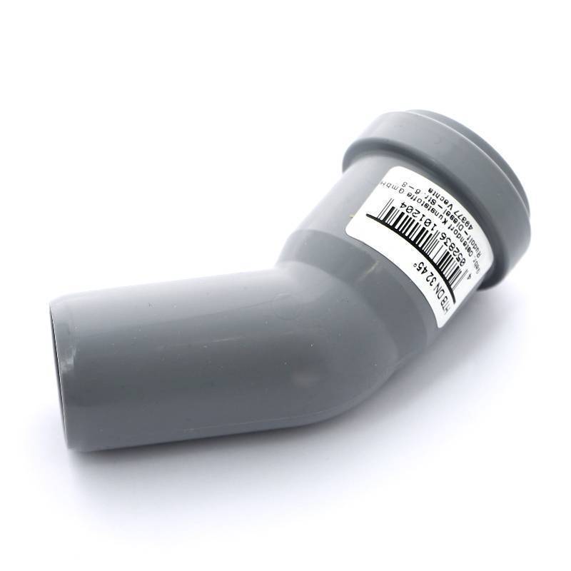 Отвод канализационный Ostendorf HT 32х45° 110120