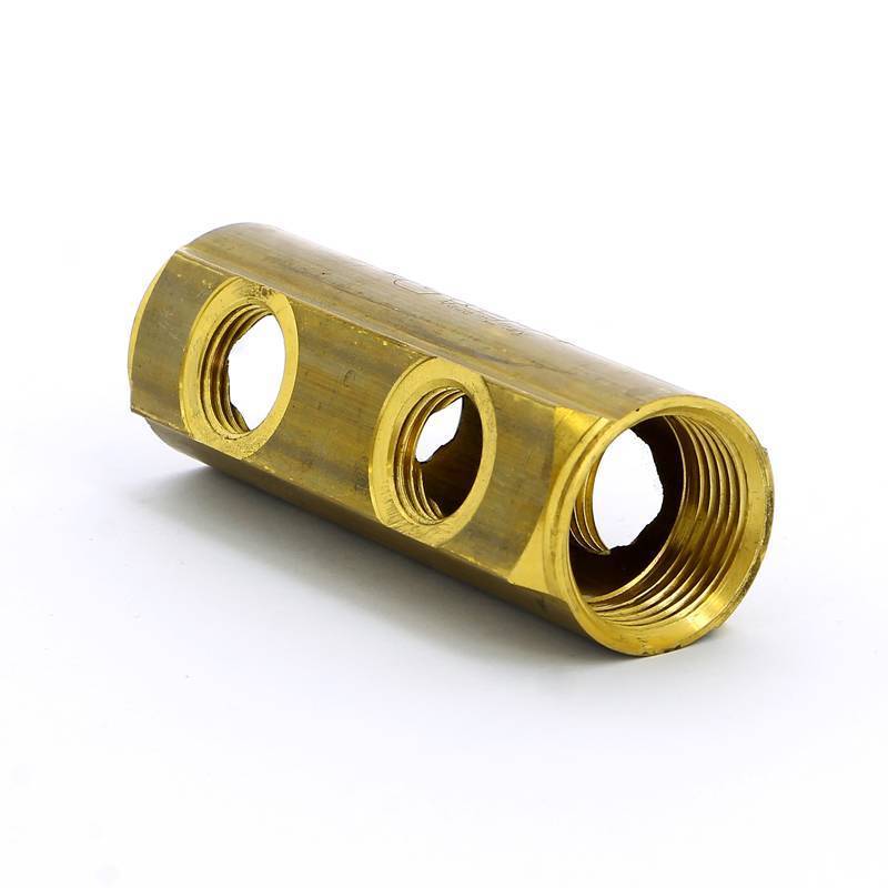 Коллектор магистральный двусторонний ITAP 860 1 ВВ 2 выхода 1/2 ВР межосевое 50 мм 860010002