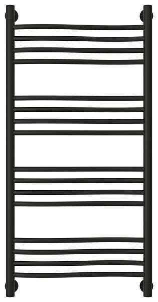 Полотенцесушитель водяной Сунержа Флюид 1000x500 мм матовый черный 31-0222-1050
