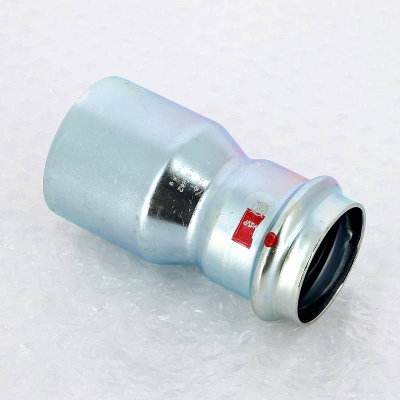 Муфта-вставка пресс из оцинкованной стали Viega Prestabo 54х42 мм 558604