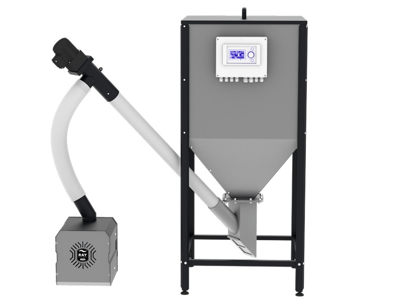 Пеллетная горелка ZOTA Ray 25 комплект с бункером и механизмом RY4938001025