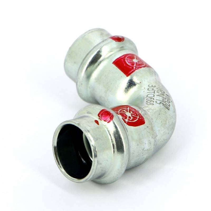 Угол 90° пресс Viega Prestabo 15 мм 558123