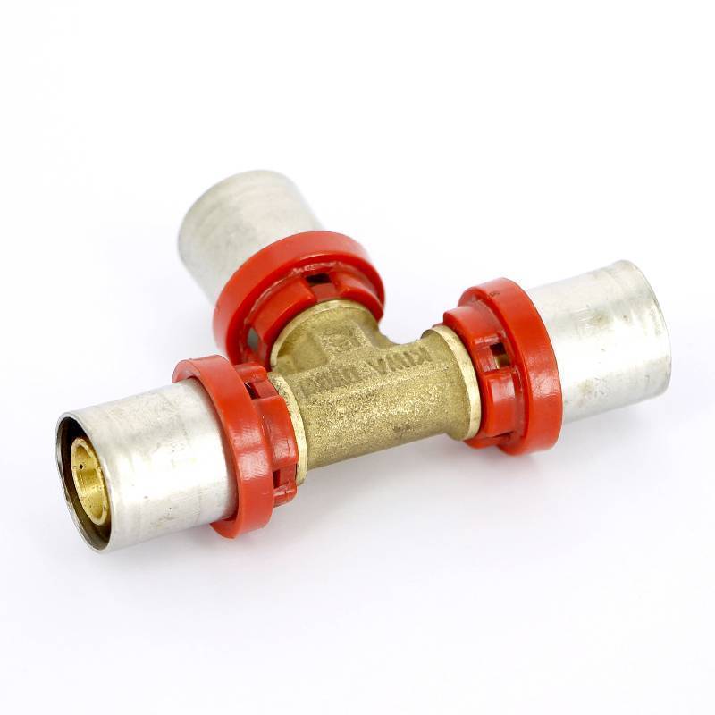 Тройник пресс Tiemme COMPACT 16x16x16 мм 1660001