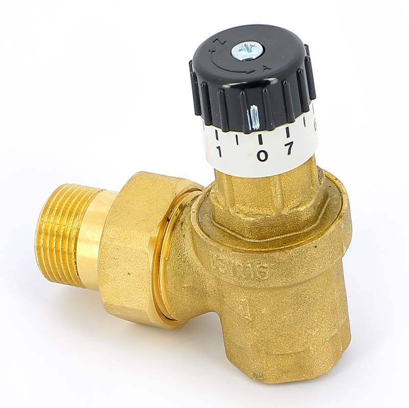 Клапан перепускной Watts USVR угловой НВ 3/4 облегченный с разъемным соединением 10005171