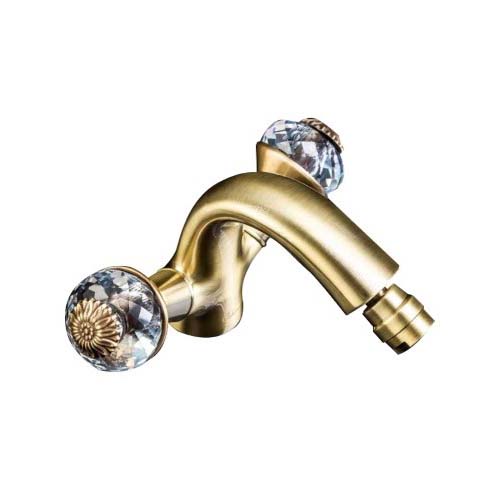 Смеситель для биде Boheme Flora бронза матовая 316-FL