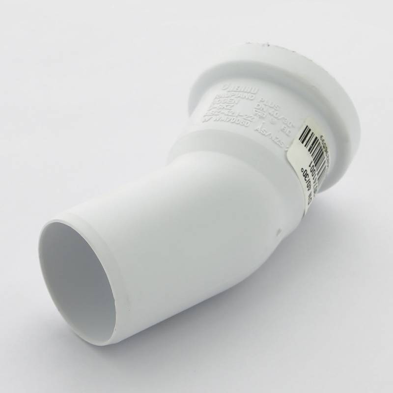 Отвод канализационный REHAU RAUPIANO PLUS 40x30° 11230741001