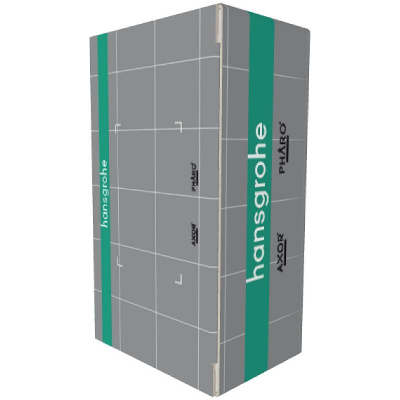 Шланговое подсоединение Hansgrohe FixFit S с клапаном и шарниром хром 27506000