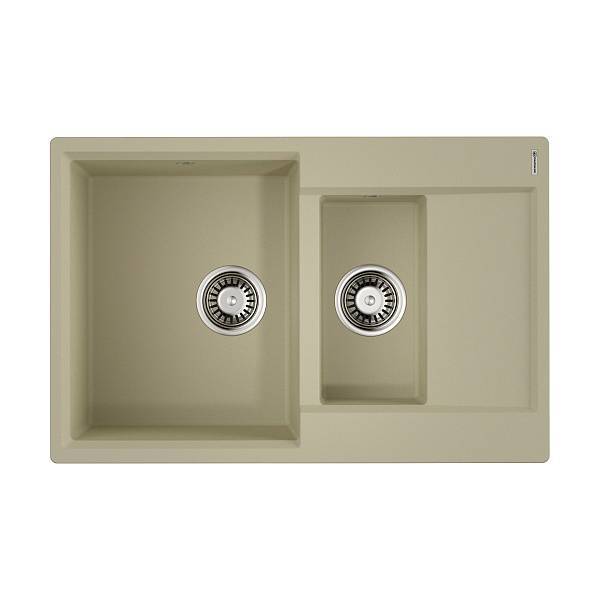 Кухонная мойка Omoikiri Daisen 78-2-BE Artgranit 78х51 см ваниль 4993328