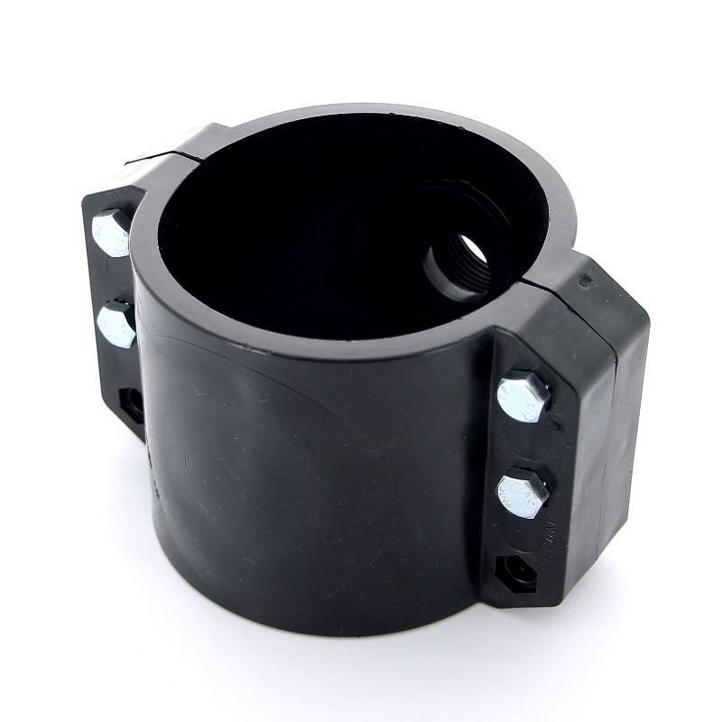 Седловая врезка Unidelta 110х1 4 болта для труб ПНД 1019110004