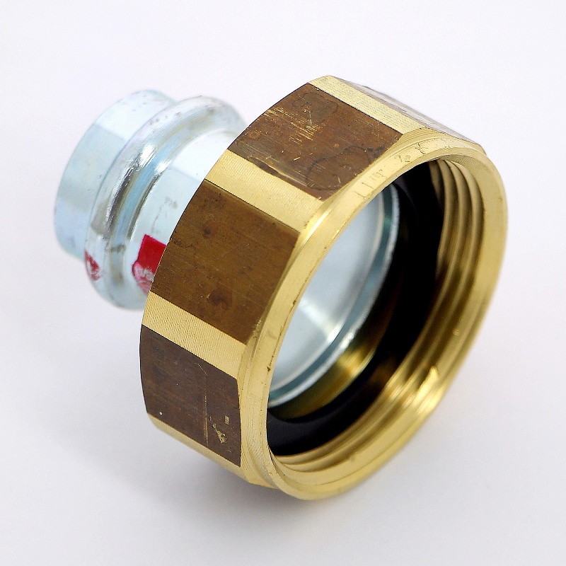 Разъемное соединение пресс-В 22х1'1/2 с плоской прокладкой оцинк.сталь Prestabo SC-Contur