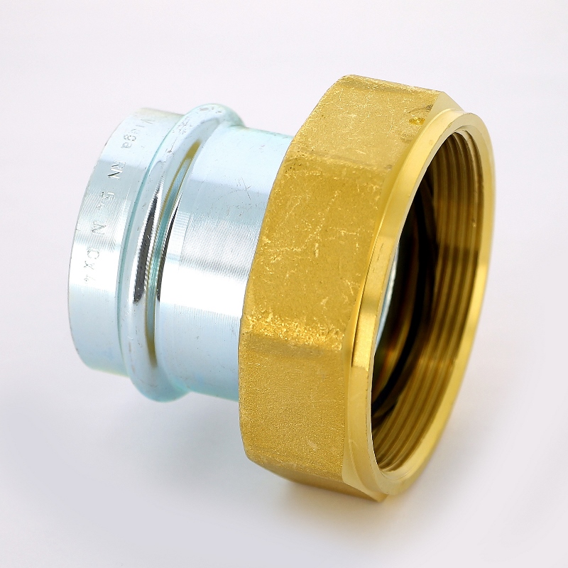 Разъемное соединение пресс-В 54х2'1/2 с плоской прокладкой оцинк.сталь Prestabo SC-Contur