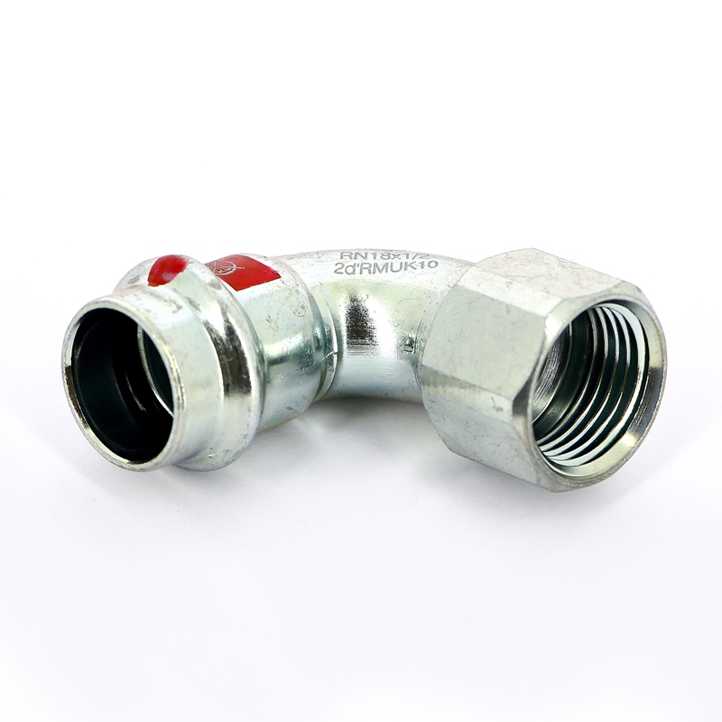 Отвод пресс-В 18 х 1/2 оцинк.сталь Prestabo SC-Contur