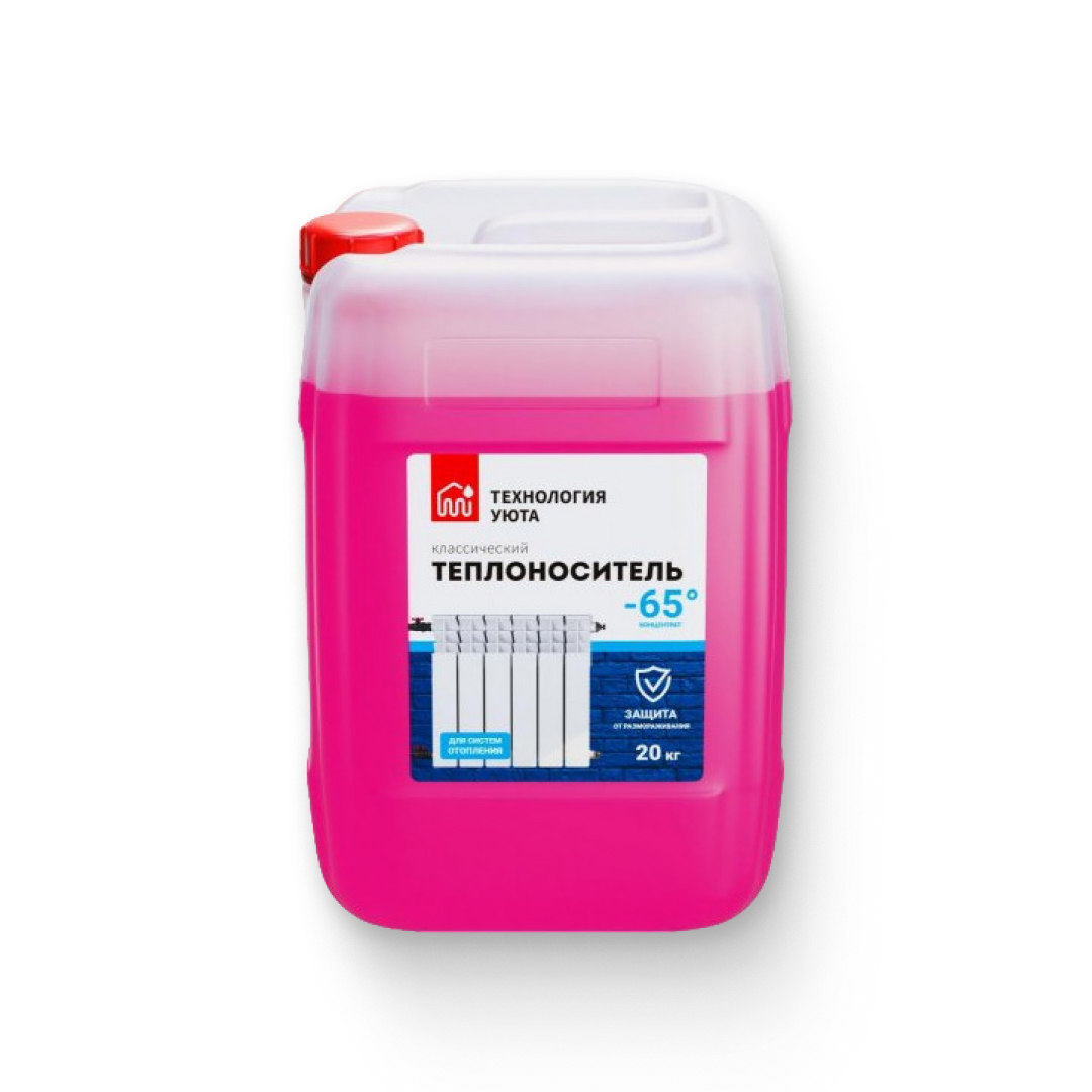 Теплоноситель Технология Уюта-65 20кг (Этиленгликоль)