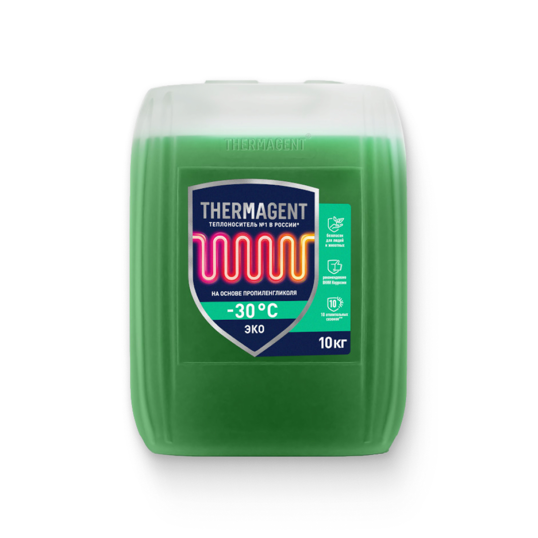 Теплоноситель THERMAGENT-30 ЭКО 10кг (Пропиленгликоль)