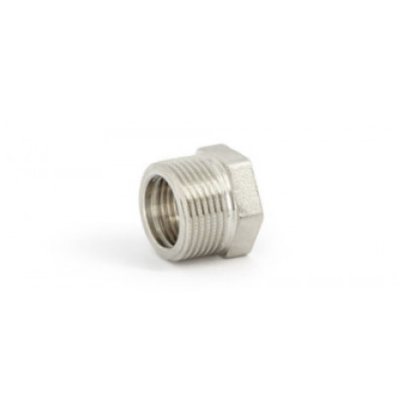 Футорка General Fittings НВ 1 1/2 x 1 1/4 никелированная 509410