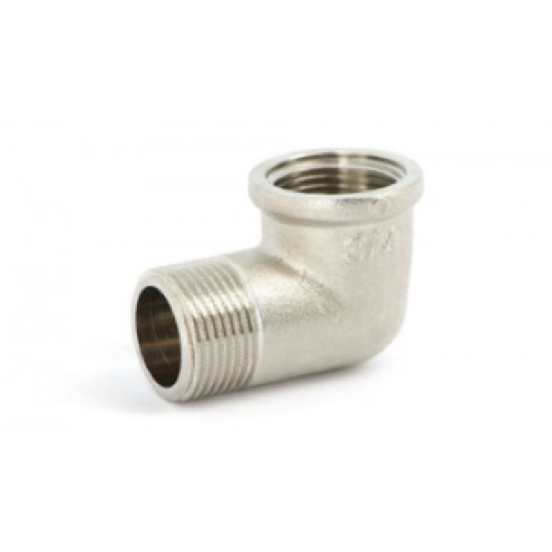 Угол НВ 1 1/4, никелированный