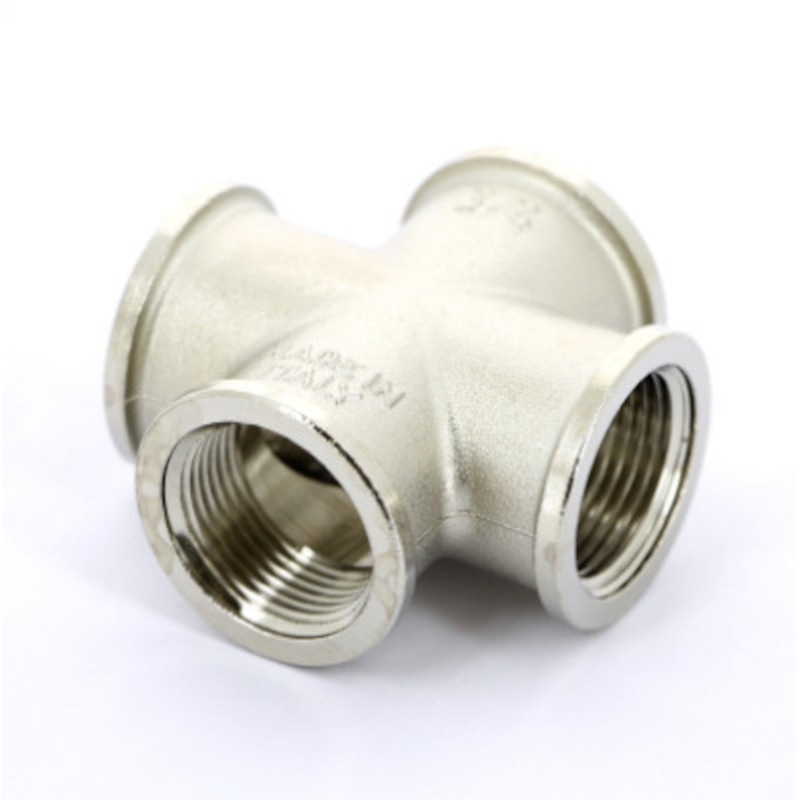 Крестовина В 3/4, никелированная