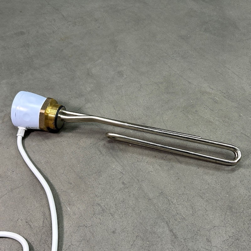 ТЭН 3 кВт 220 В, резьбовой 1 1/2 для AQ IND SC/PT300-1000,STA200-1000, длина 390мм