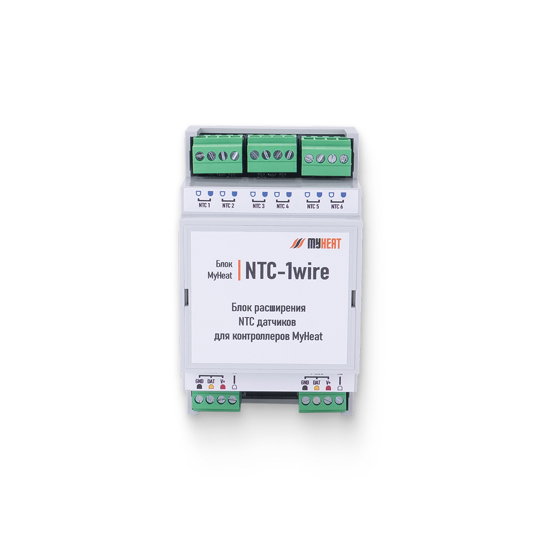 Блок расширения MyHeat NTC-1wire 6300