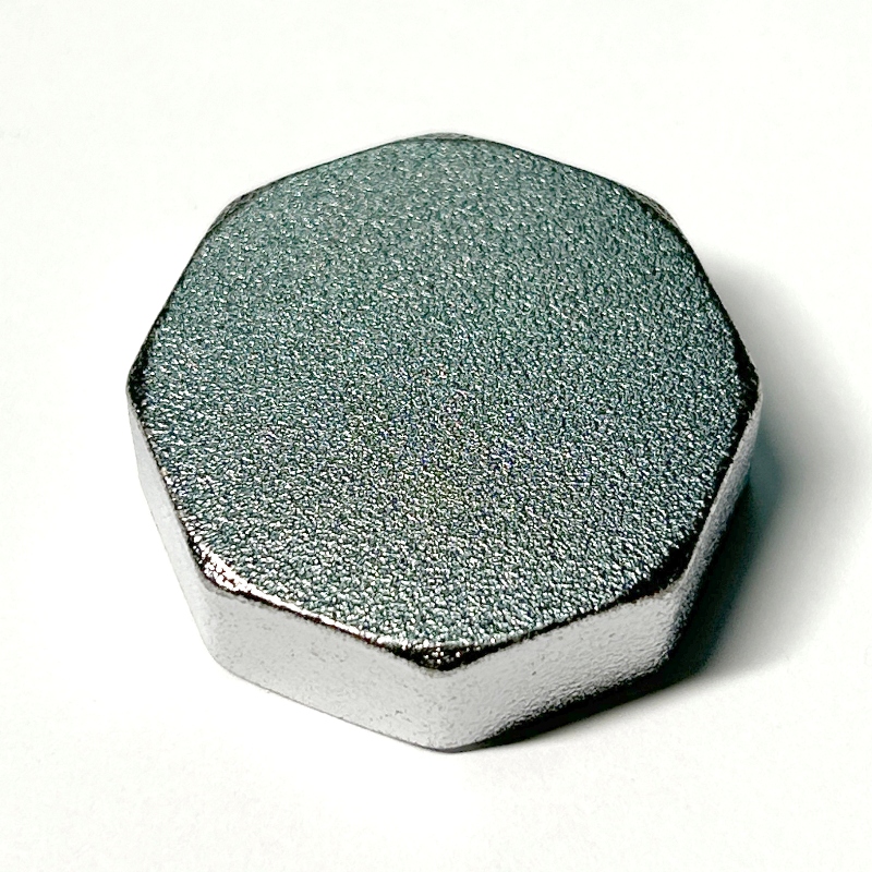 Заглушка В 1 с плоской прокладкой, хромированная