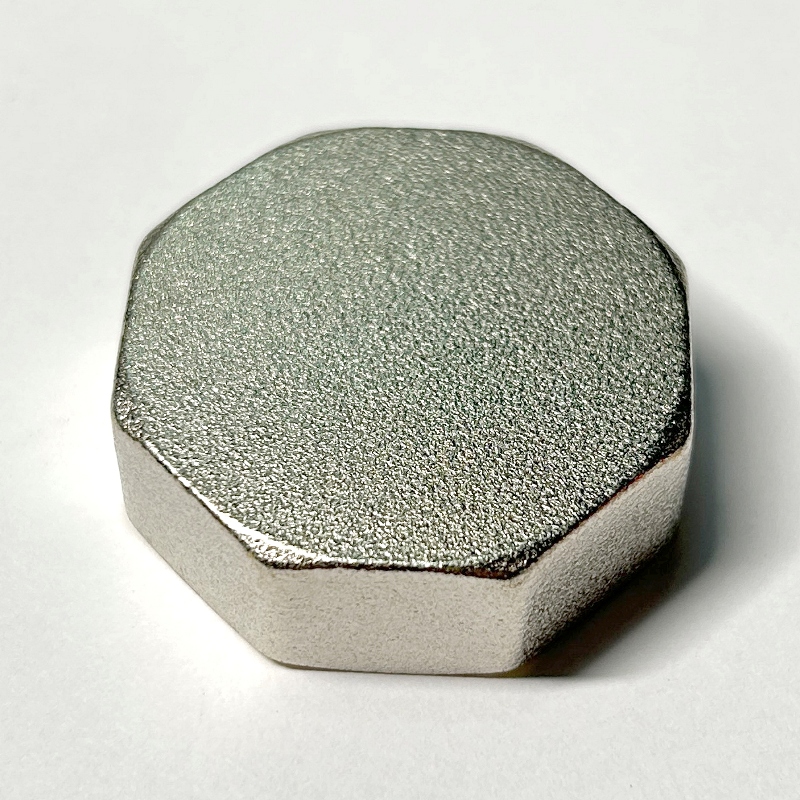 Заглушка В 1 с плоской прокладкой, никелированная