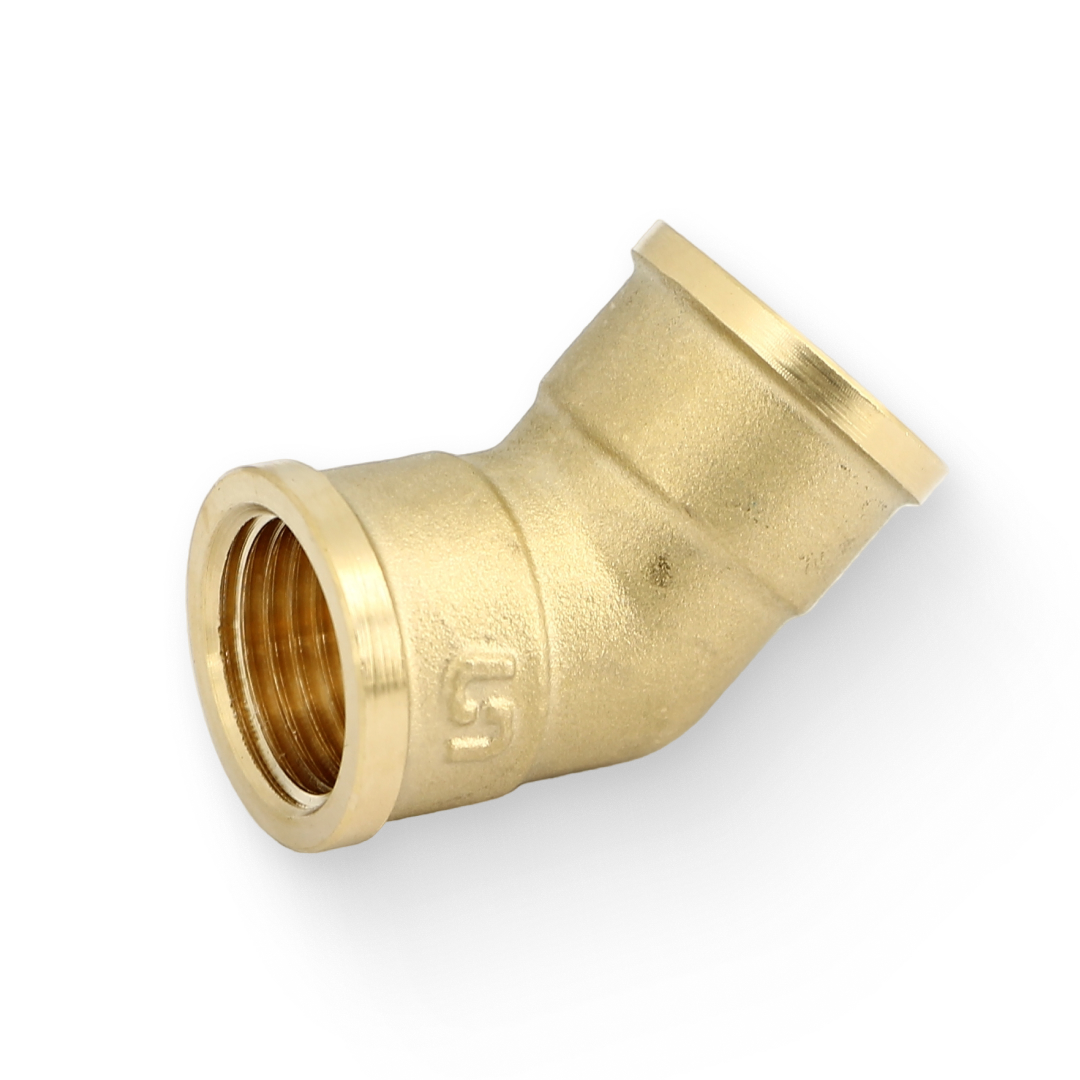 Угольник 45° General Fittings латунный ВВ 1/2 509943