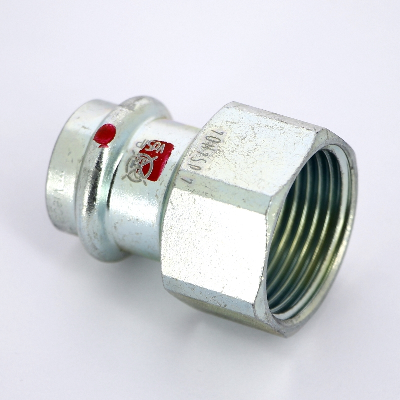 Муфта пресс-В 22х1' оцинк.сталь Prestabo SC-Contur