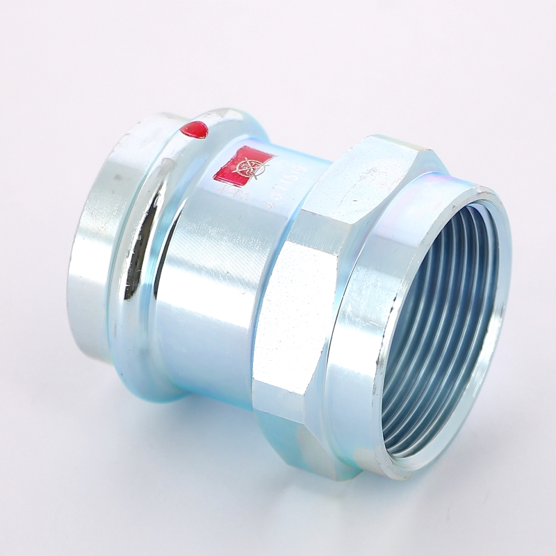 Муфта пресс-В 42х11/2 оцинк.сталь Prestabo SC-Contur