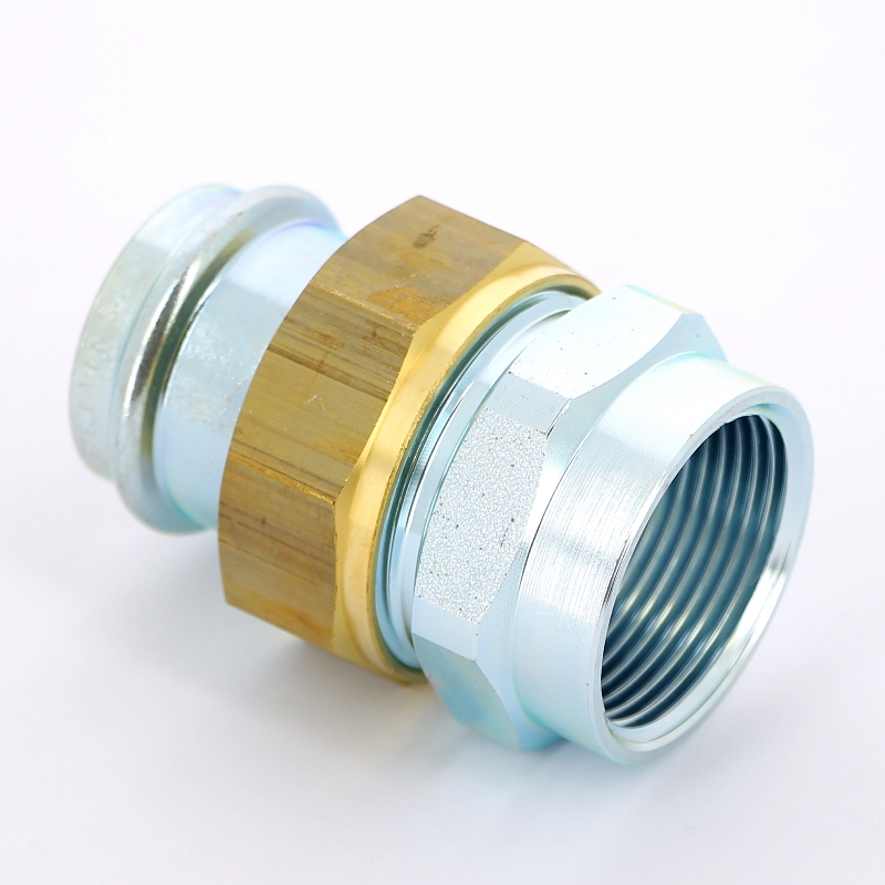 Разъемное соединение пресс-В 35х1'1/4 с плоской прокладкой нелегир.сталь Prestabo SC-Contur