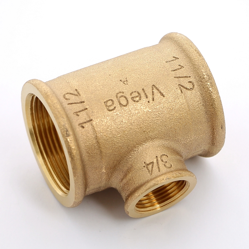 Тройник В 11/2'x3/4'x1'1/2  бронза