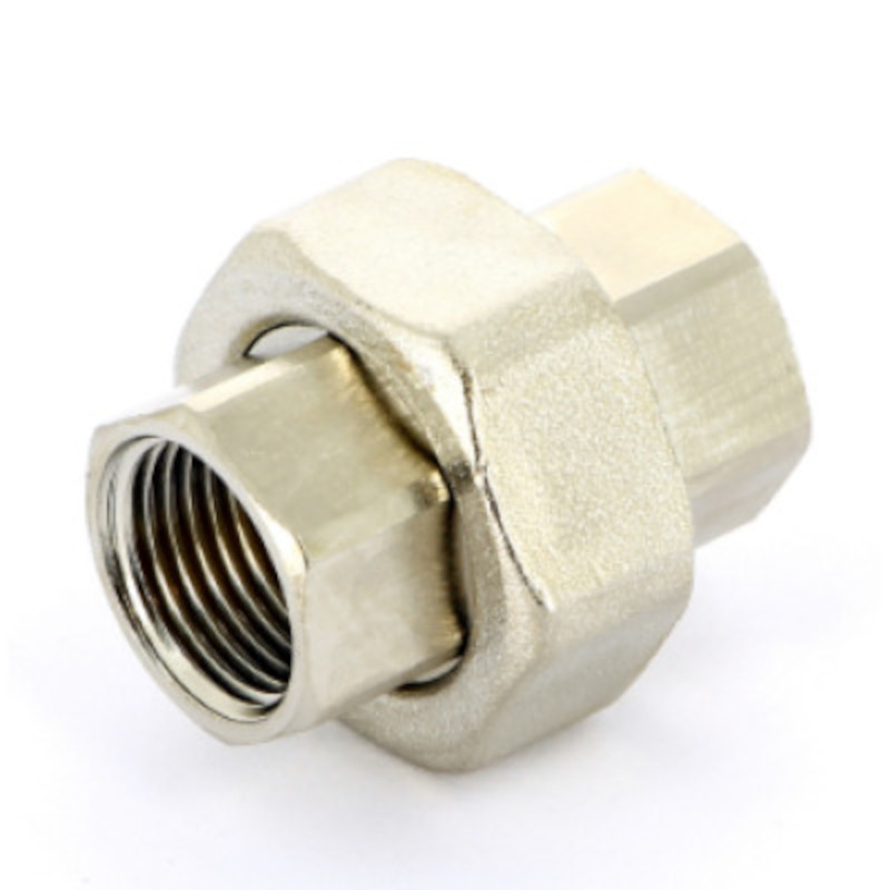 Разъёмное соединение ВВ 3/4 с плоской прокладкой, никелированное