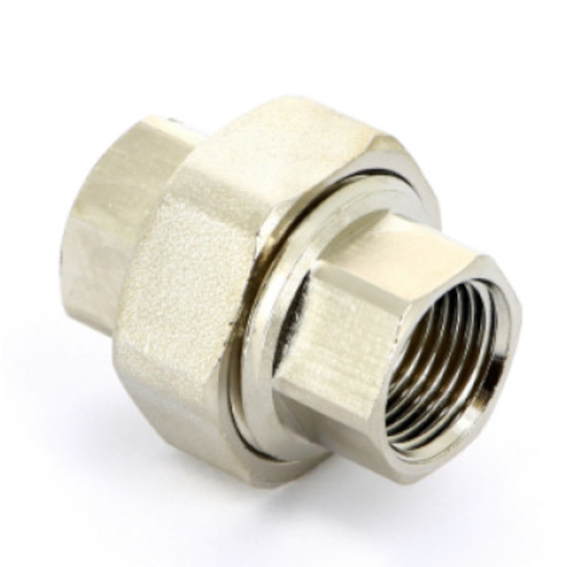 Разъемное соединение ВВ General Fittings 1/2 с прокладкой O-ring никелированное 507308