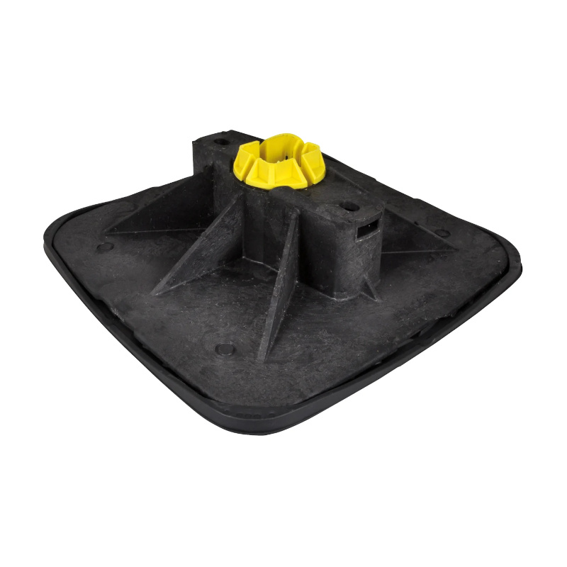 Опора 335 x 335 мм кровельная с антивибр. ковриком BIS Yeti 