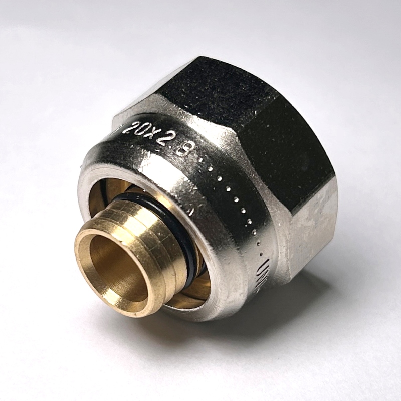 Соединитель обжим-В 20(2.8) х 3/4 ЕК