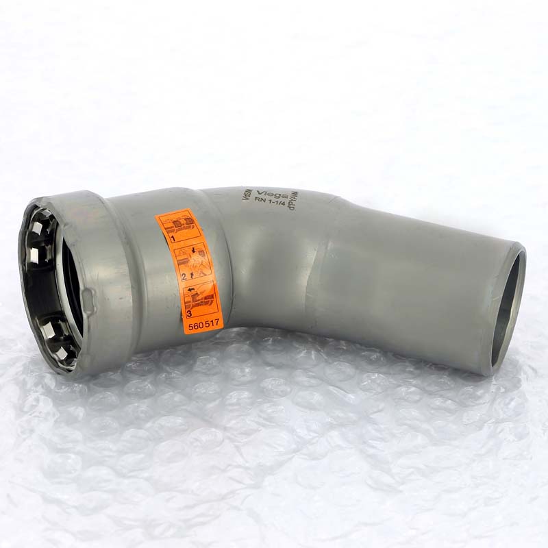 Угол-вставка 45' пресс 11/4  DN32 нелегир. оцинк.сталь Megapress SC-Contur