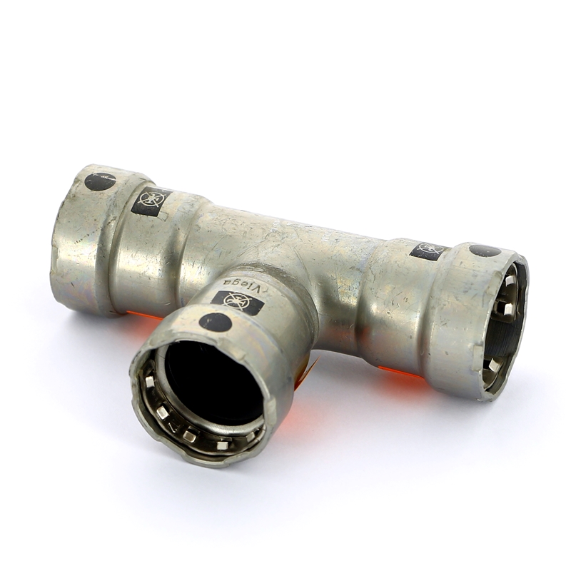 Тройник пресс 3/4'x3/4'x3/4' нелегир. оцинк.сталь Megapress SC-Contur