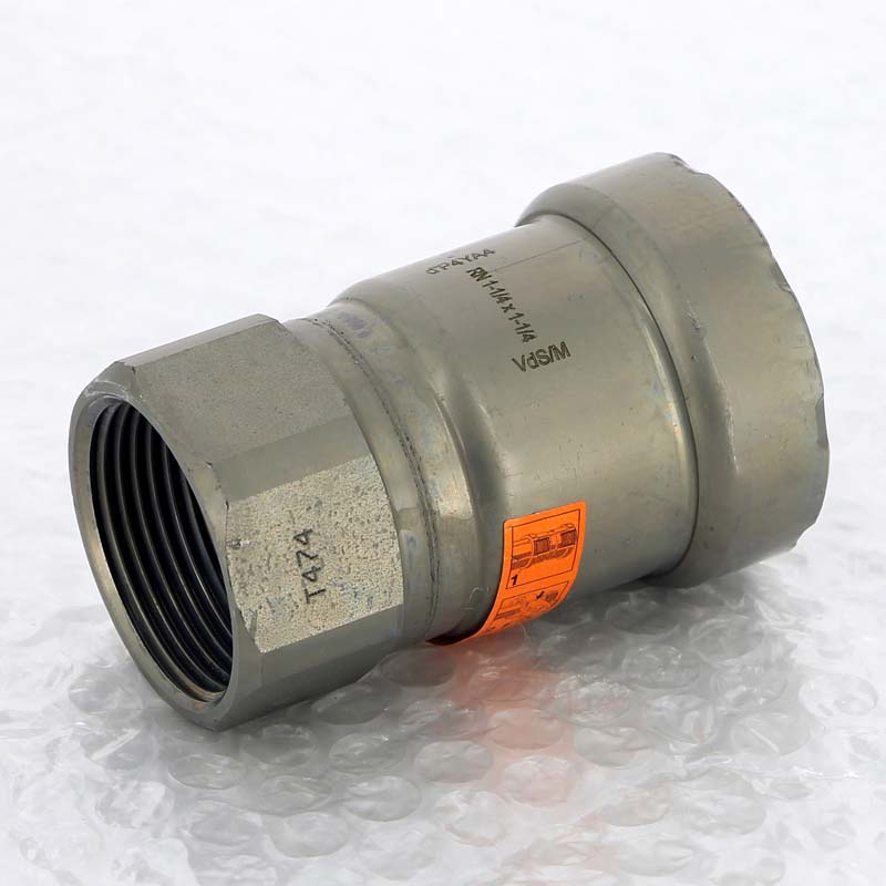 Муфта пресс-В Megapress DN32 1'1/4 нелегир. сталь с цинко-никелевым покрытием с SC-Contur