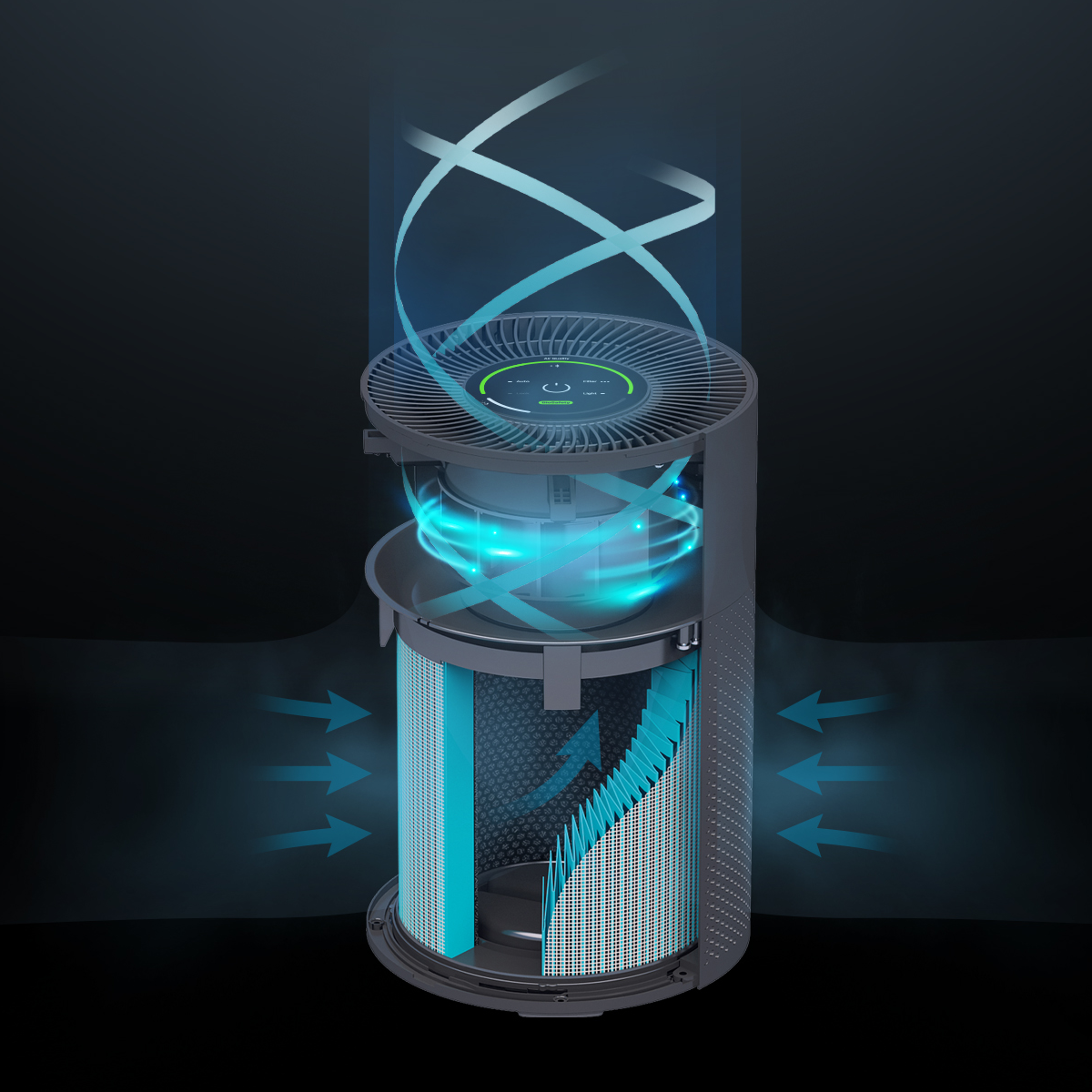 Очиститель воздуха Tion IQ 200 черный IQ 200