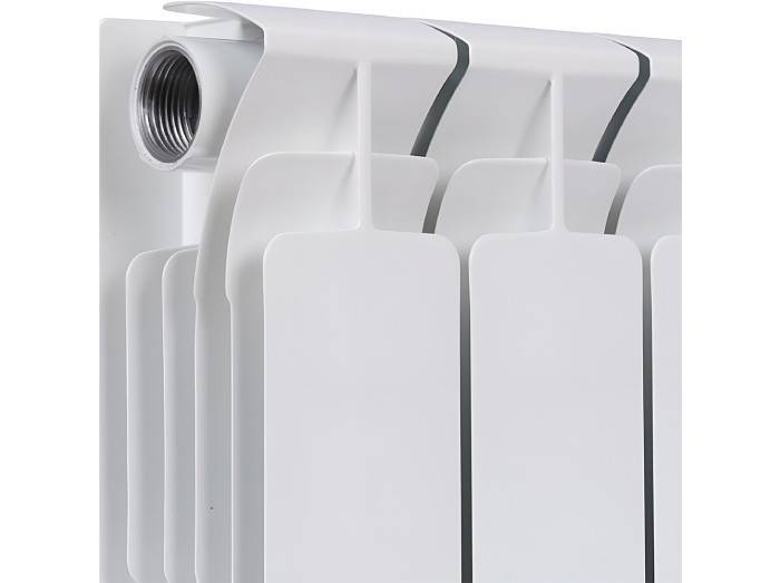 Радиатор биметаллический Rifar ALP 500 14 секций боковое подключение RA50014