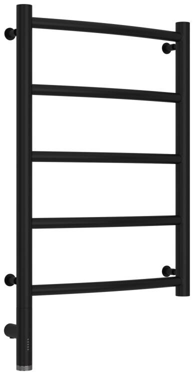 Полотенцесушитель электрический Сунержа Галант 3.0 724x432 мм МЭМ подключение слева чёрный матовый 3158006040
