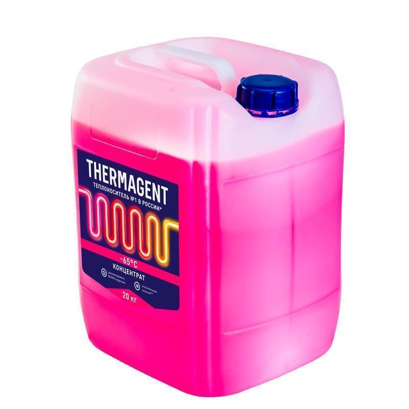 Теплоноситель THERMAGENT -65 на основе этиленгликоля 10 кг 910231