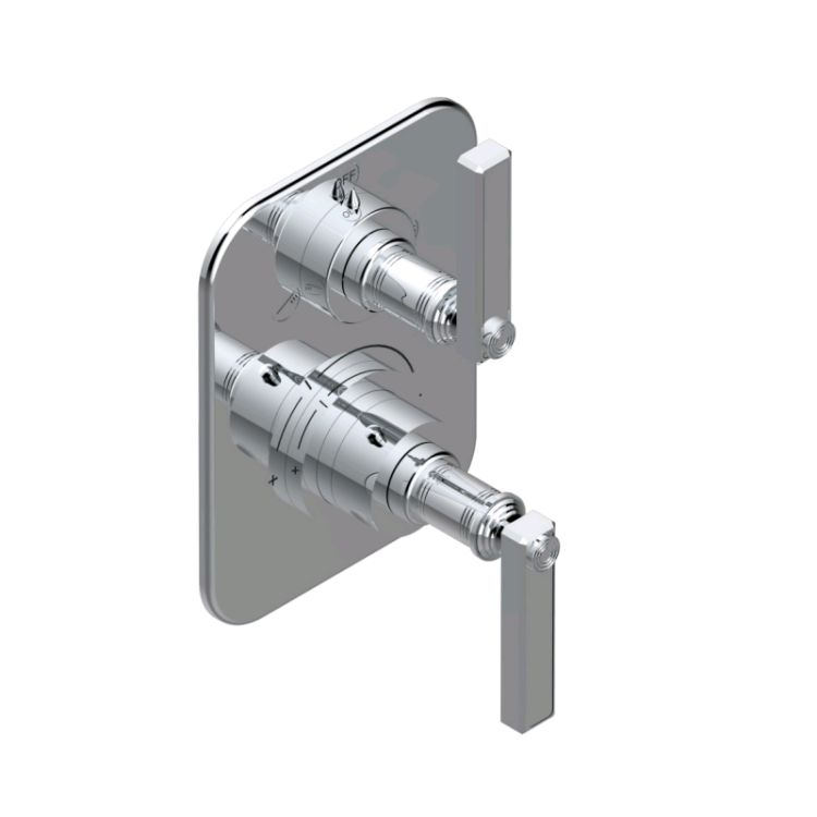 Смеситель для душа THG West Coast Metal with lever встраиваемый цвет хром U9BA025500BE